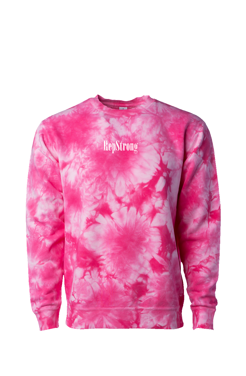 Lucid Crewneck Sweatshirt Pink Burst – RepStrong - Main Image