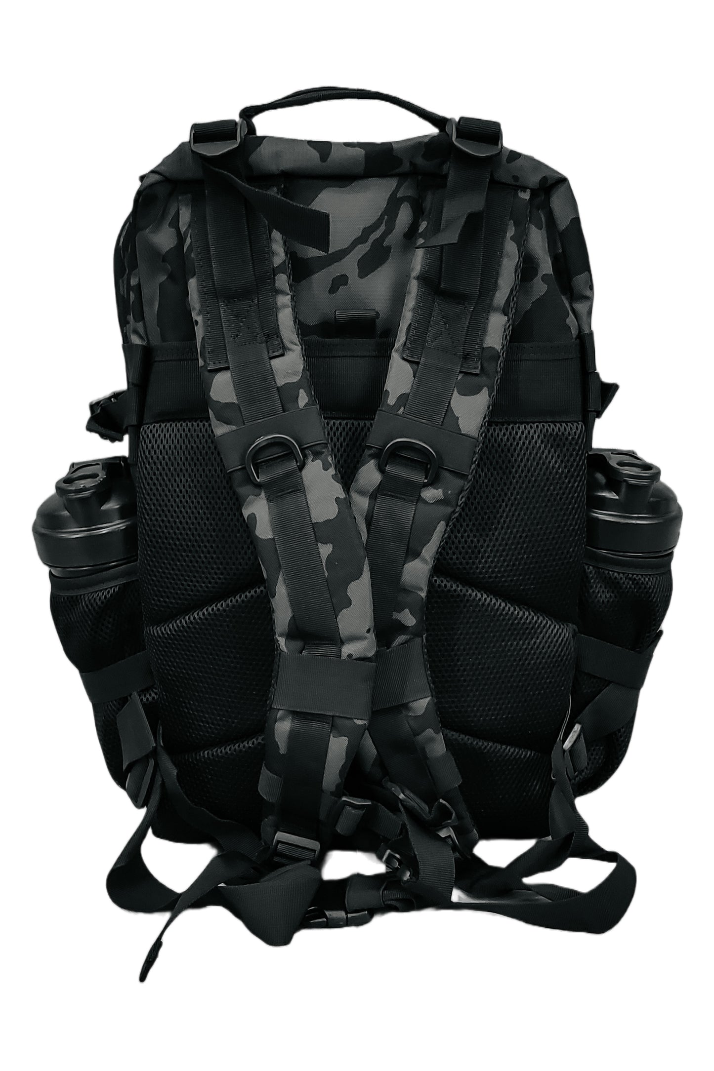 Tactical Backpack, Large - Black Camo