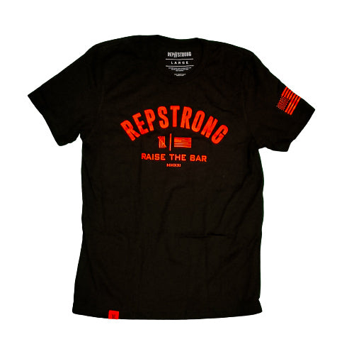 Represent Tee - Black/Red