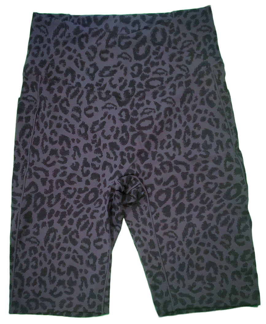 OG Cross Waist Biker - Leopard