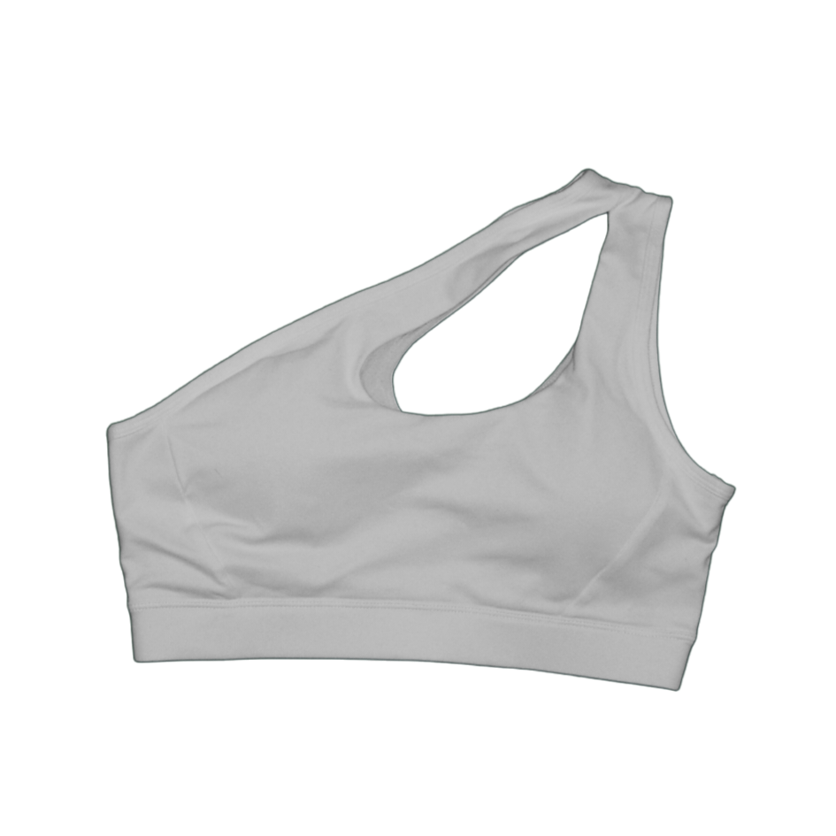 Asymetric Bra - White