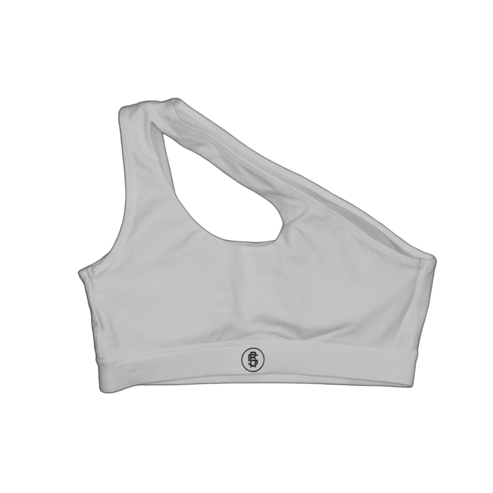 Asymetric Bra - White