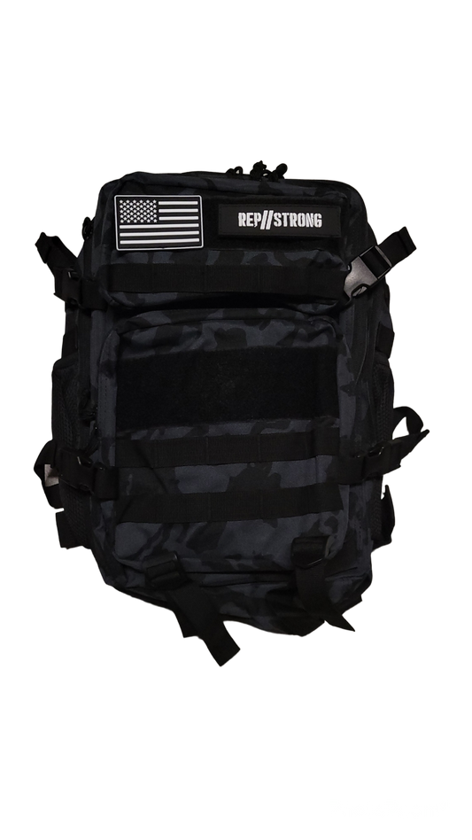 Tactical Backpack, Small - Black Camo